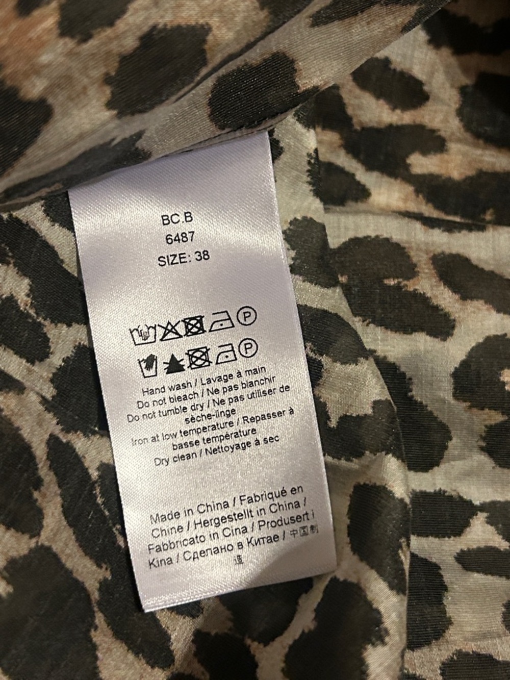 GANNI Leopard-print TENCEL™-blend voile midi dress Original Price $445 - Picture 7 of 11